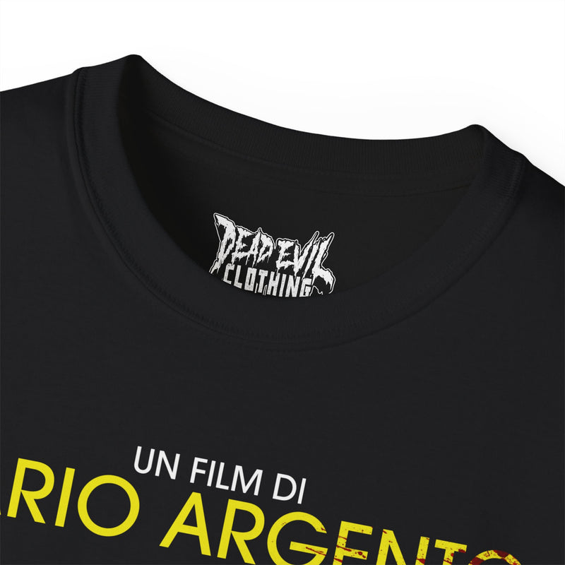 Directed by Dario Argento Unisex Tee - UNITED STATES SHIPPING