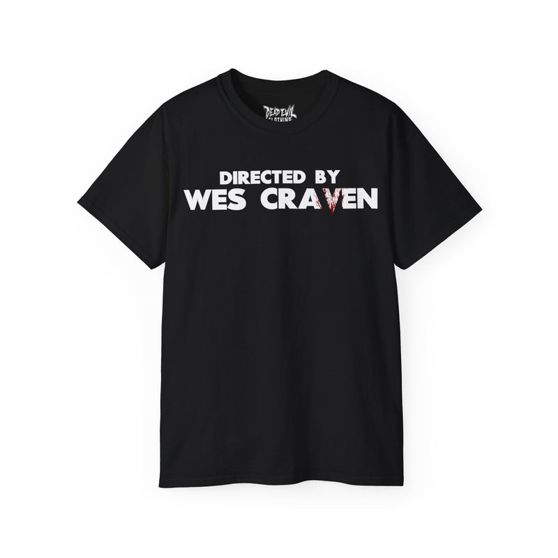 Directed By Wes Craven Unisex Tee - UK & EUROPE SHIPPING