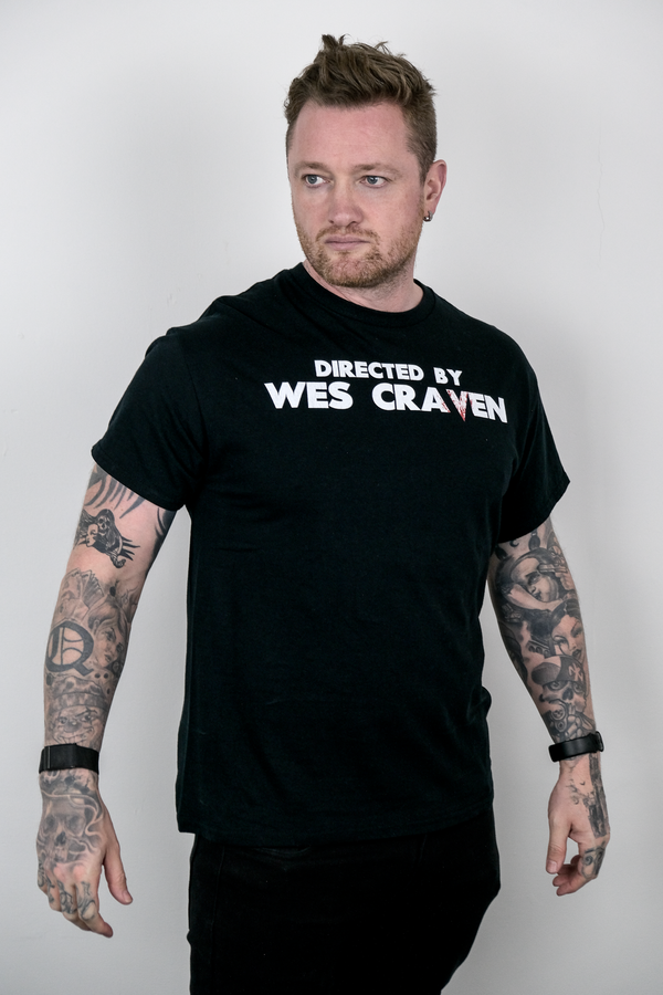 Directed By Wes Craven Unisex Tee - UNITED STATES SHIPPING