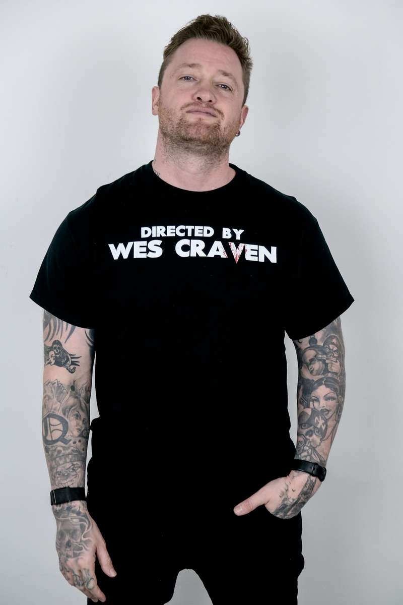 Directed By Wes Craven Unisex Tee - UK & EUROPE SHIPPING