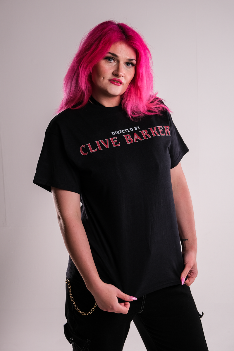 Directed By Clive Barker Unisex Tee - UK & EUROPE SHIPPING