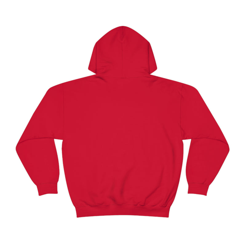 Classic Logo Hoodie red back view